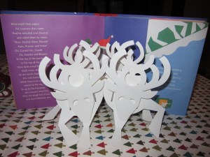 "More rapid than eagles his coursers they came."