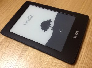 This is the Kindle Paperwhite.   