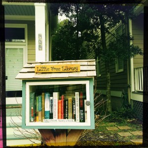 A great way to get books to kids,meet your neighbors, and have something to read at a moment's notice!
