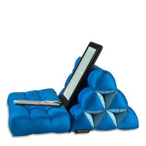 A resting spot for a reader or tablet.